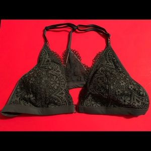 Victoria’s Secret Lace Front-Close Bralette XL
